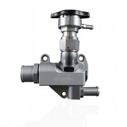 K-Tuned 12-15 Civic Si Straight Upper Coolant Housing with Filler Neck